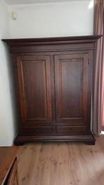 Mooie donker eiken servies kast, Ophalen