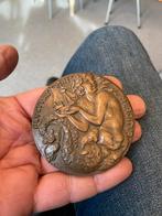 Guy charles revoll herdenkingspenning brons parijs, Ophalen of Verzenden, Brons