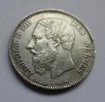 belgie   5 francs  1873, Verzenden, België, Zilver
