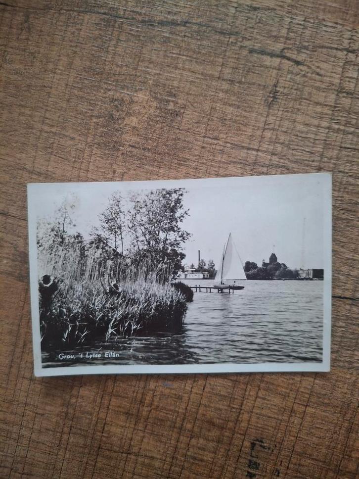 Grou ., Verzamelen, Ansichtkaarten | Nederland, Noord-Holland, Voor 1920, Ophalen of Verzenden