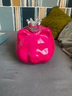 Roze Spaarpot Varken met Kroon, Huis en Inrichting, Woonaccessoires | Overige, Ophalen of Verzenden, Zo goed als nieuw