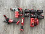 Milwaukee m18 set, Ophalen of Verzenden, Gebruikt