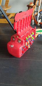 Chuggington treinkoffer met treintjes, Kinderen en Baby's, Speelgoed | Overig, Ophalen of Verzenden, Zo goed als nieuw