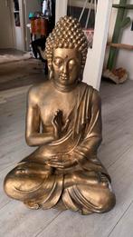 Grote Boeddha kunsstof, Huis en Inrichting, Woonaccessoires | Boeddhabeelden, Ophalen, Zo goed als nieuw