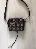 Mooie Lederen Schoudertasje/Tas/Boho/Hippie, Sieraden, Tassen en Uiterlijk, Tassen | Schoudertassen, Ophalen of Verzenden, Gebruikt