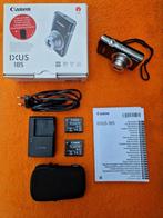 Canon IXUS 185 met toebehoren, Audio, Tv en Foto, Fotocamera's Digitaal, Ophalen of Verzenden, Zo goed als nieuw, Canon, 8 keer of meer