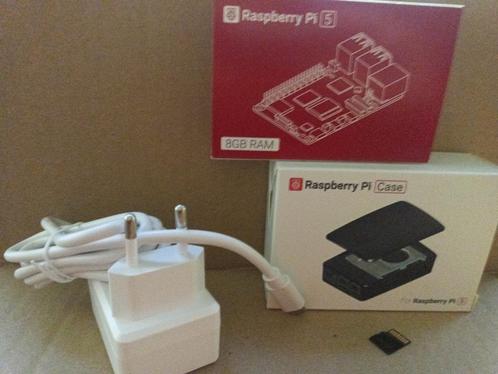 Raspberry PI5 Beginners Kit, Computers en Software, Moederborden, Nieuw, Overige typen, DDR4, Verzenden