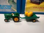 Matchbox Lesney Nr.50a John Deere Tractor & Nr.51b Trailer, Hobby en Vrije tijd, Modelauto's | Overige schalen, Ophalen of Verzenden