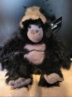 Zittende pluche gorilla knuffel van ongeveer 22 cm, Overige typen, Ophalen of Verzenden, Zo goed als nieuw