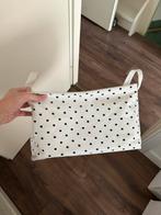 HEMA Canvas Mand Stippen, Huis en Inrichting, Ophalen, Overige materialen, Mand, Zo goed als nieuw