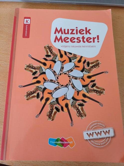 Rinze van der Lei - Muziek Meester!, Boeken, Schoolboeken, Zo goed als nieuw, Muziek, Overige niveaus, Ophalen of Verzenden