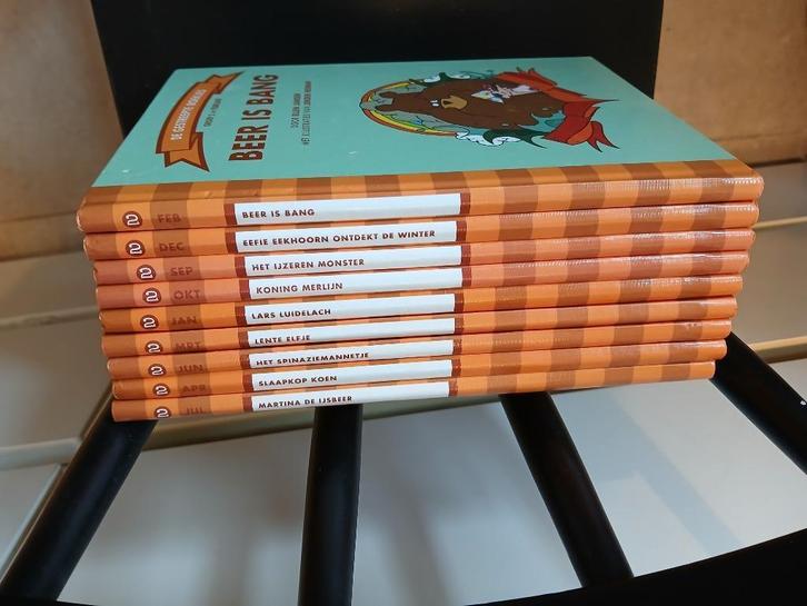 De gestreepte boekjes - Groep 2 - Borre - 9 stuks, Boeken, Kinderboeken | Kleuters, Zo goed als nieuw, Fictie algemeen, 5 of 6 jaar