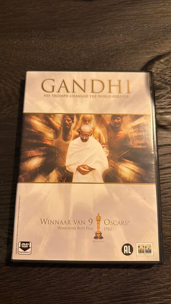 Ghandi DVD: His triumph changed the world forever, Alle leeftijden, Ophalen of Verzenden, Zo goed als nieuw