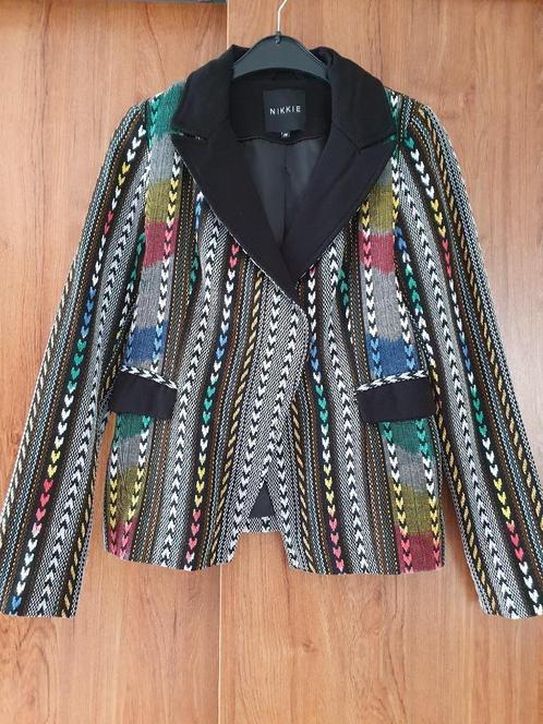 Nikkie blazer maat S, Kleding | Dames, Jasjes, Kostuums en Pakken, Zo goed als nieuw, Jasje, Maat 36 (S), Zwart, Ophalen of Verzenden