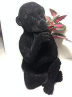 beeldje van aapje met plantje, Verzamelen, Beelden en Beeldjes, Verzenden, Zo goed als nieuw, Dier