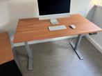 Zit sta buro 130 x 70 cm blad gestoomd beuken 26mm, Huis en Inrichting, Bureaus, Ophalen, Elektrisch, Nieuw, Stabureau