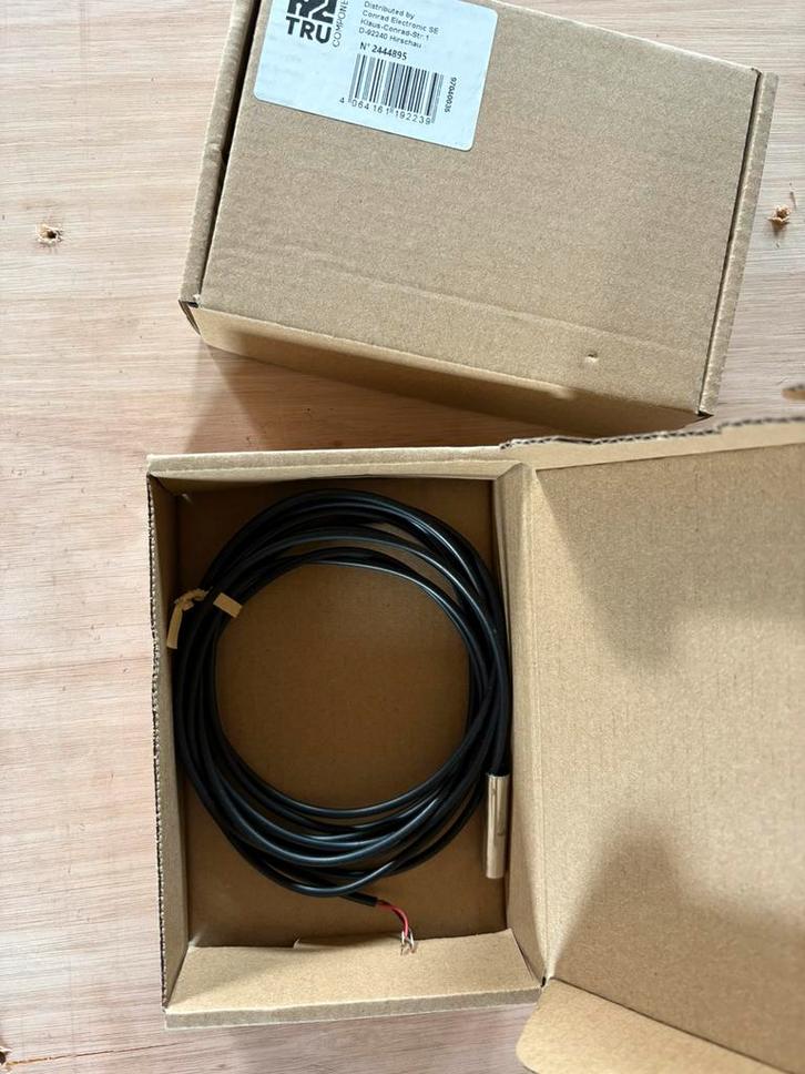 Temperatuur sensor, Doe-het-zelf en Verbouw, Meetapparatuur, Nieuw, Temperatuur, Ophalen of Verzenden
