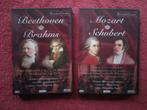 Beethoven Brahms Mozart Schubert - 2dvd, Cd's en Dvd's, Ophalen of Verzenden, Gebruikt, Muziek en Concerten