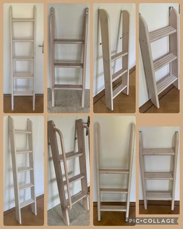 Diverse schuine en rechte ladders - massief grenenhout!!! beschikbaar voor biedingen