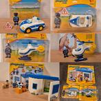 Playmobil 123 junior politie bureau auto helikopter Nieuwsta, Ophalen of Verzenden, Zo goed als nieuw