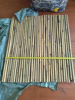 Bamboe balkonscherm of schutting scherm 100x90, Tuin en Terras, Schuttingen, Zo goed als nieuw, Hout, 1 tot 2 meter, Ophalen
