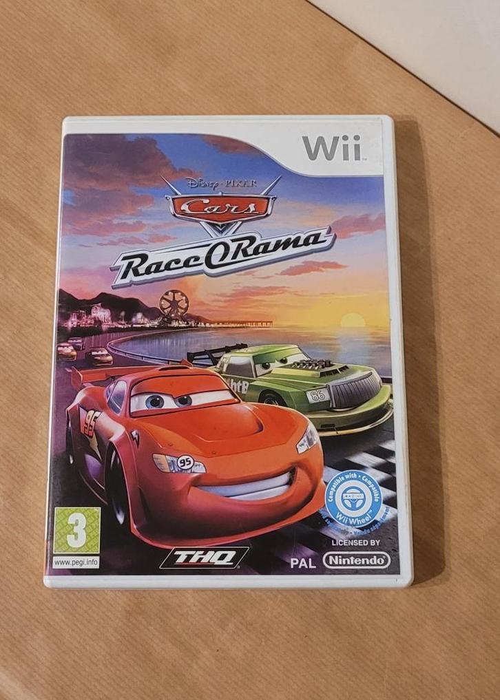 Cars Race-O-Rama | Wii, Spelcomputers en Games, Games | Nintendo Wii, Zo goed als nieuw, Racen en Vliegen, 2 spelers, Vanaf 3 jaar