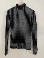 Dames Sutherland col trui truitje tricot grijs strepen XS S, The Sting, Ophalen of Verzenden, Zo goed als nieuw, Lange mouw