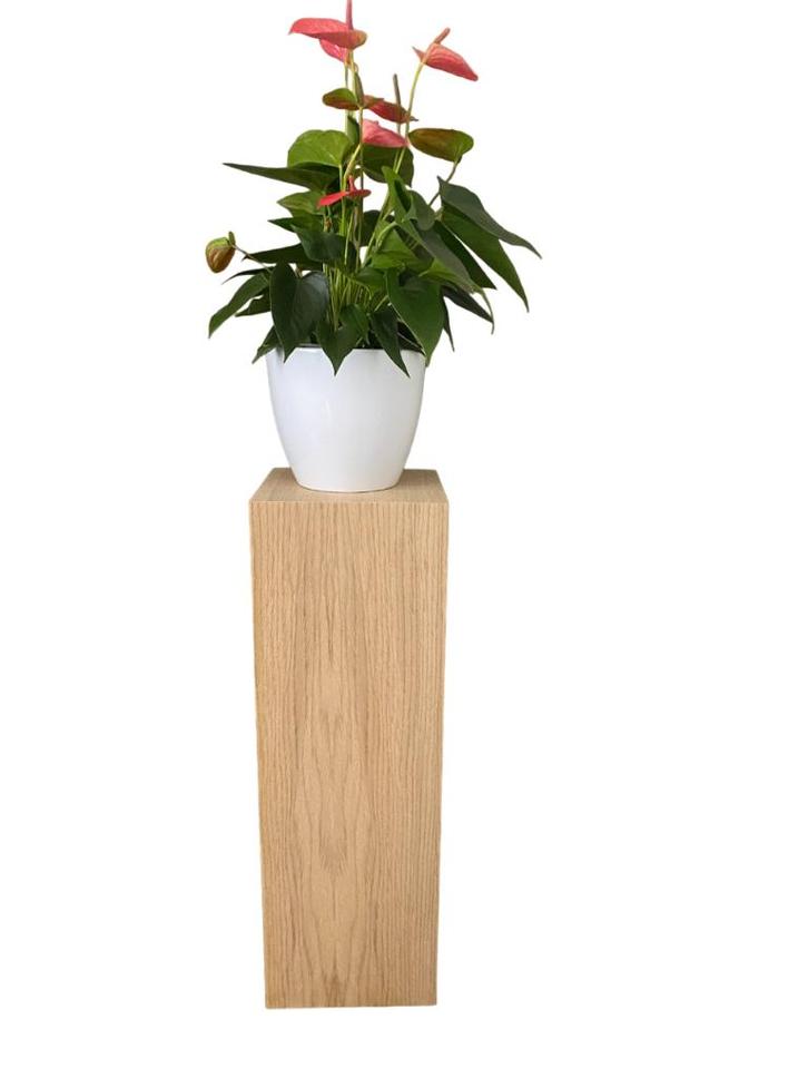 Eiken fineer sokkel | zuilen eikenfineer op maat gemaakt, Huis en Inrichting, Woonaccessoires | Zuilen en Pilaren, Nieuw, Ophalen of Verzenden