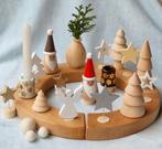 Jaarring steker Vrije School Seizoenstafel Advent Kerst ster, Overige materialen, Verzenden, Wit, Nieuw