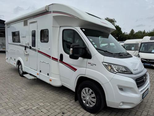 Dethleffs Trend T7017 Enkele Bedden Hefbed Euro 6 2017, Caravans en Kamperen, Campers, Bedrijf, Half-integraal, tot en met 4, Dethleffs
