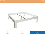 Auping auronde bed ombouw, Huis en Inrichting, Slaapkamer | Bedden, Ophalen, Gebruikt, Wit, Tweepersoons