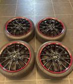 Banden Mini cooper works 18 inch met zomerband, Auto-onderdelen, 18 inch, Gebruikt, Banden en Velgen, Personenwagen