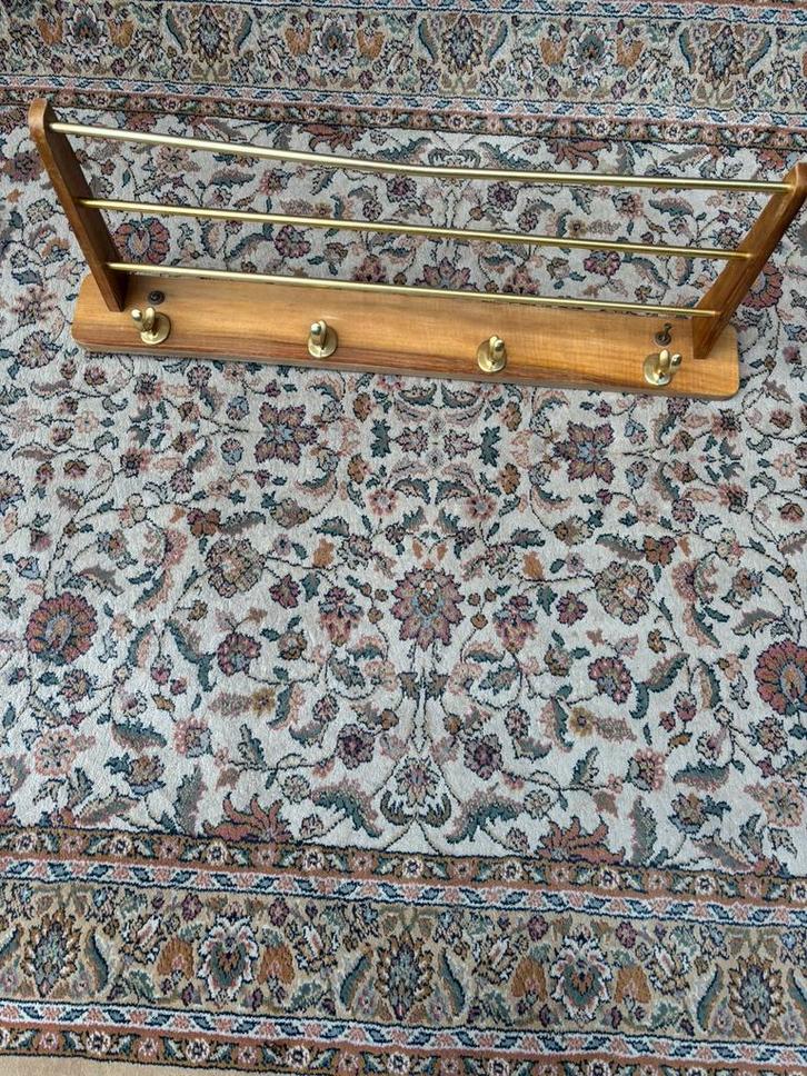 Kapstok retro echt heel mooie vloerkleed te koop, Huis en Inrichting, Woonaccessoires | Kapstokken, Zo goed als nieuw, Wandkapstok