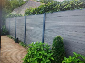 WPC schutting co-extrusion te koop. beschikbaar voor biedingen