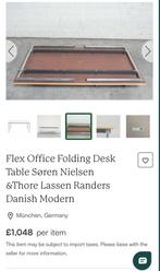 Randers Inklapbaar Bureau Buro 160x80 cm Deens Design Modern, Huis en Inrichting, Bureaus, Ophalen, Zo goed als nieuw