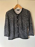 Zwart-grijs panterprint vestje King Louie M, Maat 38/40 (M), Zwart, Ophalen of Verzenden, Zo goed als nieuw