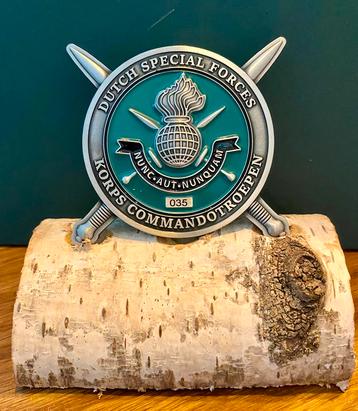 Coin nr 218 KCT uit overzicht coins korps commandotroepen beschikbaar voor biedingen