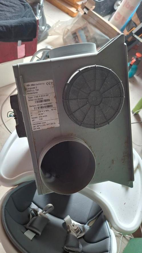 Ventilatiebox  Itho Daalderop CVE-S ECO SP, Doe-het-zelf en Verbouw, Ventilatie en Afzuiging, Gebruikt, Ventilator, Ophalen of Verzenden