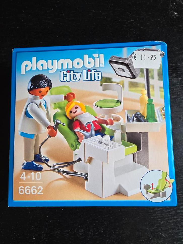 Playmobil City Life Tandarts 6662 - Nieuw!, Kinderen en Baby's, Speelgoed | Playmobil, Nieuw, Complete set, Ophalen of Verzenden