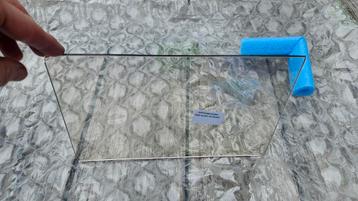 Kachel glas anti roet, 16x26 cm beschikbaar voor biedingen