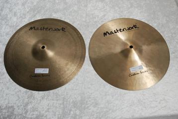 Masterwork Custom 13 inch hihats (25251200) beschikbaar voor biedingen