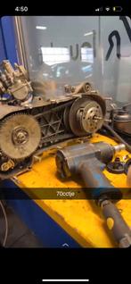 70cc blok + overige piaggio 50/70 onderdelen, Ophalen of Verzenden, Gebruikt, Universele onderdelen