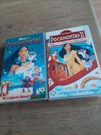 Walt Disney Pocahontas 1 en 2 videoband., Alle leeftijden, Ophalen of Verzenden, Gebruikt, Tekenfilms en Animatie