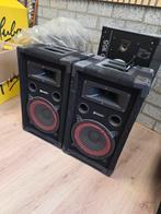 Skytec speakers 2x  500w 8 ohm, Ophalen of Verzenden, 120 watt of meer, Front, Rear of Stereo speakers, Overige merken
