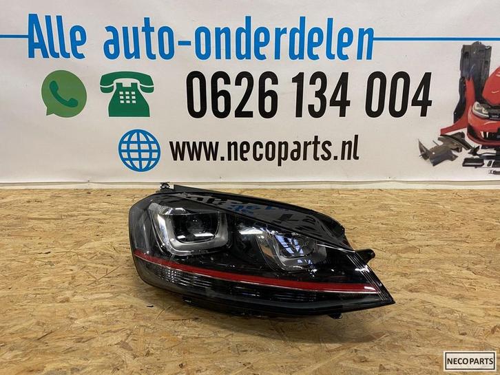 VW GOLF 7 GTI XENON LED KOPLAMP RECHTS 5G1941040A, Auto-onderdelen, Dashboard en Schakelaars, Volkswagen, Gebruikt, Ophalen of Verzenden