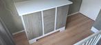 Nette Commode wit/grijs, Ophalen, Gebruikt, 50 tot 70 cm, 100 cm of meer