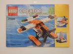Lego 31028 Sea Plane, Ophalen of Verzenden, Gebruikt, Complete set, Lego
