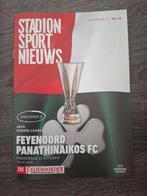 Programmaboekje Feyenoord - Panathinaikos FC 23.10.2025, Ophalen of Verzenden, Zo goed als nieuw, Feyenoord