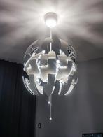 IKEA PS 2014 hanglamp - wit/zilverkleur - Ø52 cm - E27, Ophalen, Zo goed als nieuw, Kunststof