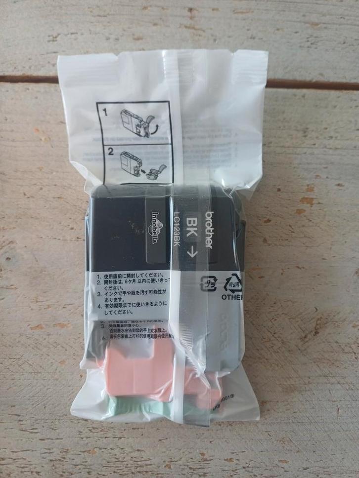 Brother inkt cartridge - LC123BK Zwart **Nieuw in de seal**, Computers en Software, Printerbenodigdheden, Nieuw, Cartridge, Ophalen of Verzenden